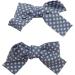 Topkids Accessories 2pc Hair Bows Set Stylish Fashion Cute Bow Hair Clips Alligator Beak Bow Hair Slides Party Festival Hair Accessories Girls Children's Women's Wedding (Blue Polka Dot) - Buy Online on GoSupps.com