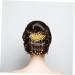 DOITOOL 1pc Vintage Accessories Hairpin Pearl Hair Barrettes Wedding Hair Accessory Gold Trim Pearl Hair Clip Floral Decor Bride Hair Ornaments Metal Flower Crystal Miss Alloy - Buy Online on GoSupps.com