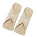Healifty sanitary towel reusable breathable cotton cloth menstrual pad 2pcs
