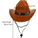 AWOCAN Pet Dog Cowboy Hat Cosplay Cap Puppy Pet Dog Cat Holiday Costume Pet Party Decoration - Buy Online on GoSupps.com