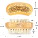 Premium Double-Sided Wooden Nail Brush | Hand Washing & Cleaning Brush for Nails - Buy Online on GoSupps.com