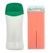 Dermawax Roll on Wachsw rmer- Pink TIO2 Warmwax WaxPatron- Waxing Set For hair removal- reduction of legs Poor back application with fleece strips