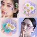 18 Types of Face Flower Body Charms for Women - DIY Makeup & Festival Accessories | Bridal Photography Set - Buy Online on GoSupps.com