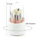 111 Transparent Diamonds Makeup Brushes Set | Premium Synthetic Eyeshadow & Face Blending Brushes for Women & Kids | Professional Quality Makeup Tools - Buy Online on GoSupps.com