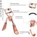 Portable Eyelash Curler with 6 Silicone Refill Pads - Professional Makeup Tool for Perfect Lashes | Buy Now - Buy Online on GoSupps.com