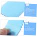 Fomiyes 30-Piece Leaf Gel Pads for Abdominal Stimulators - Hydrogel Replacement Pads Transparent Adhesive Accessories 6.00x4.00cm - Buy Online on GoSupps.com