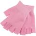 SUPVOX Finger Touch Screen Gloves Gel Heals Dry Skin and Cracked Hands Fingerless Moisturizing Gloves (Pink) - Buy Online on GoSupps.com