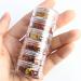 Autumn Nail Art: 6 Boxes of Fall Leaves Nail Glitters - 3D Gold Maple Leaf & Glitter Powder for Stunning Thanksgiving Nails - Buy Online on GoSupps.com