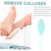Housoutil Foot File for Hard Skin Feet Callus Remover Foot Exfoliator Feet Foot Scrubber Foot Callus Remover Foot Dead Skin Scraper Foot Dead Skin Remover Tool Isinglass Exfoliating - Buy Online on GoSupps.com