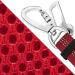 Buy Slowton Dog Harness with Safety Belt for Cars - Breathable Dog Seat Belt with 2 Carabiner Hooks | Red Small - International Shipping Available - Buy Online on GoSupps.com