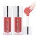 2 PCS Hydrating Lip Oil  Plumping Lip Gloss Oil Long Lasting Hydrating Lip Gloss Tinted Lip Non-sticky  Tinting Lip Care Oil for Dry Lip (012ROSEWOOD)