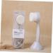 Manual Face Brush - Deep Cleansing Facial Brush & Scrubber for Radiant Skin | Pore Cleanser & Skincare Tool with Holder - Buy Online on GoSupps.com