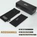 CGID CN12 Glasses - Extra Narrow Matte Black Slim Rectangle Nerd Glasses for Clear Vision | International Shipping - Buy Online on GoSupps.com
