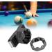 VGEBY Aluminum Cue Chalk Holder Clip - 3 Layers Octagon Billiard Pool Cue Chalk Box - Black | Universal Billiard Accessories - Buy Online on GoSupps.com