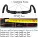 RXL SL Carbon Road Bike Handlebar 31.8mm - 420mm Black Matte Drop Bars - Buy Online on GoSupps.com