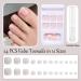 French False Toenails - Nude Fake Toe Nail - Stick on Toenails with Nail Glue - Acrylic Press on Toenails - Toe Nail Extensions with Short Nail Tips - Nail Art Set for Women Girls - Buy Online on GoSupps.com