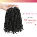BOHOBABE Crochet Passion Twist Hair 10 Inch Short Pre-looped 8 Packs - 1B - Buy Online on GoSupps.com