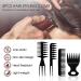 GAOHUI 4 PCS Men Styling Comb Set for Professional Hairstyling - Anti-Static Hairdressing Combs for Men - Buy Online on GoSupps.com