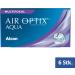 Air Optix Aqua Multifocal Soft Lenses | Monthly Supply | 6 Pieces | BC 8.6 mm | DIA 14.2 mm | +0.50 Diopters - International Shipping Available - Buy Online on GoSupps.com