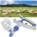 Adjustable 5ml Livestock Syringe Injector for Precision Veterinary Use - Buy Online on GoSupps.com