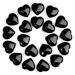 MAIBAOTA Black Obsidian Crystal Healing Crystals Gemstones Pocket Gifts Heart-Shaped Nature Spiritual Energy for Women Men Reiki Divination Balancing Yoga Meditation 10PCS