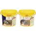 Sera Reptil Professional Carnivor Nature 3.8 L (1.12 kg) - The two -component feed for Carnivore Reptiles & Raffy P Nature 3.8 l (850 g) - for water turtles water turtles 3.8 L (1 Pack) Bundle with Raffy P Nature