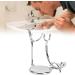 Deluxe Galvanic Metal Razor Stand & Shaving Brush Bowl | Secure Storage for Restaurant Use | Shop Internationally - Buy Online on GoSupps.com