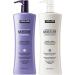 TraderB Kirkland Signature Professional Salon Formula Moisture Shampoo & Conditioner 33.8fl oz 1 litter (Two Bottles)