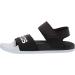 adidas Women's Adilette Sandal Slide 10 - Core Black/White - Shop Now - Buy Online on GoSupps.com