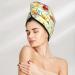 Super Absorbent Microfiber Hair Towel Wrap - Coral Velvet Quick Dry Cap for Long Curly & Thick Hair - Buy Online on GoSupps.com
