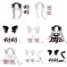 TQUXNGA 1set Halloween Cosplay Ear Headband and Choker/Lace Cuffs/Tail Cosplay Lovely Costume Party Accessories for Adult 5 - Buy Online on GoSupps.com