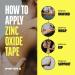 SPORTTAPE Tan Zinc Oxide Tape - 5cm x 10m | High Strength Athletic Tape for Blister Prevention | Sports Strapping Tape for Rugby, Gym, Weightlifting - 3 Rolls - Buy Online on GoSupps.com
