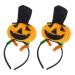 Minkissy 2-Piece Halloween Pumpkin Headbands | Black Hat Pumpkin Ball Design Hair Hoop for Halloween Party Decor - Buy Online on GoSupps.com