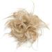 Synthetic Wavy Messy Hair Bun Chignon Extension in Dark Blonde to Bleach Blonde - Buy Online on GoSupps.com