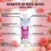 500ml Pure Natural Rose Water for Facial Hydration and Smoothing - Buy Online on GoSupps.com