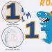 AMZTM Dinosaur Birthday T Shirt for Baby Boys - Party Supplies & Gift (80 White) - Buy Online on GoSupps.com