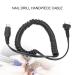 Replacement Power Cable for Nail Drill - Silicone & Alloy Mesh 3-Pin Connector | International Shipping Available - Buy Online on GoSupps.com
