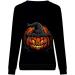 Halloween Costumes Printed Fashionable Casual Long Sleeved Zipper Round Neck Hoodies Sweater Tops Womens Band Black Large - Buy Online on GoSupps.com