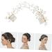 HAPINARY Crystal Double Hair Comb Rhinestones for Hair Wedding Hair Accessories Pearl Hair Comb Hair Bling Bridesmaid Hair Accessories Wedding Accessories Headgear Classic Alloy - Buy Online on GoSupps.com