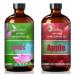 Apple Fresh Essential Oil and Lotus Essential Oil 16 Fl Oz - Apple Fresh & Lotus Oil for Diffuser Aromatherapy Home Fragrance Skin & Hair Care DIY Candle & Soap Making Yoga
