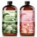 Jasmine Essential Oil and Peach Essential Oil 16 Fl Oz (480Ml) Fragrance Oil for Aroma Diffuser Humidifier Home Fragrance Spa Cleaning Body Care Massage Yoga DIY Candle