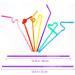 200 Pcs Colorful Plastic Flexible Straws - 10.2 Long, 0.23 Diameter (2 pack) - Buy Online on GoSupps.com