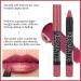 3Pcs Nude Pink Beige Chestnut Mauve Lip Crayon Set - Long Lasting Waterproof Lip Liner and Lipstick Set - 24 Hour Matte Lipstick - 3 Count Pack - Buy Online on GoSupps.com