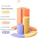 Children's Manual Toothbrush 360 Full Mouth Manual Silicone Toothbrush Care for Children's Oral Health Suitable for Children Aged 2-12 Orange-Small Small Orange - Buy Online on GoSupps.com