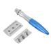 Premium Double Edge Blade Safety Razor - Stainless Steel Men's Grooming Tool | Retro Blue Epilation Accessory - Buy Online on GoSupps.com