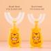 JENPECH Cartoon Kids U-Shaped Toothbrush - Food Grade Soft Silicone Brush Head 360 Oral Teeth Cleaning Design for Toddlers and Children 2-7Years/8-12Years Yellow 8-12Y - Buy Online on GoSupps.com