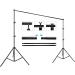 HYJ-INC 8x8 ft Adjustable Photo Backdrop Stand Kit with Carry Bag - Buy Online on GoSupps.com