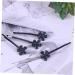 FOMIYES 4 Pairs Metal Hair Clips Antique Hairpin Hair Barrettes for Women Rhinestone Hair Accessories Womens Hair Accessories Goody Hair Clips for Women Grip Korean Version Pair Clip Miss - Buy Online on GoSupps.com