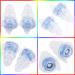 Transparent Noise Reduction Earplugs for Drummers DJs & Concerts - Blue Sound Protection - Buy Online on GoSupps.com