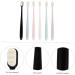 Solustre 6pcs Toothbrush & Tooth Cleaning Tools for Sensitive Gums - Travel Portable Picks in Purple - Ideal for Pregnant Women - Buy Online on GoSupps.com